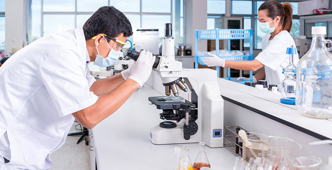 Accueil du Laboratoire COUDON à Casablanca